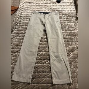 Volcom Men’s Chino Pants – Size 31 – Light Gray